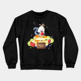 Genshin Impact Paimon Emergency Food Crewneck Sweatshirt